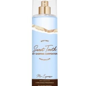 Sweet Tooth by Sabrina Carpenter Body Mist - Blue and Gold